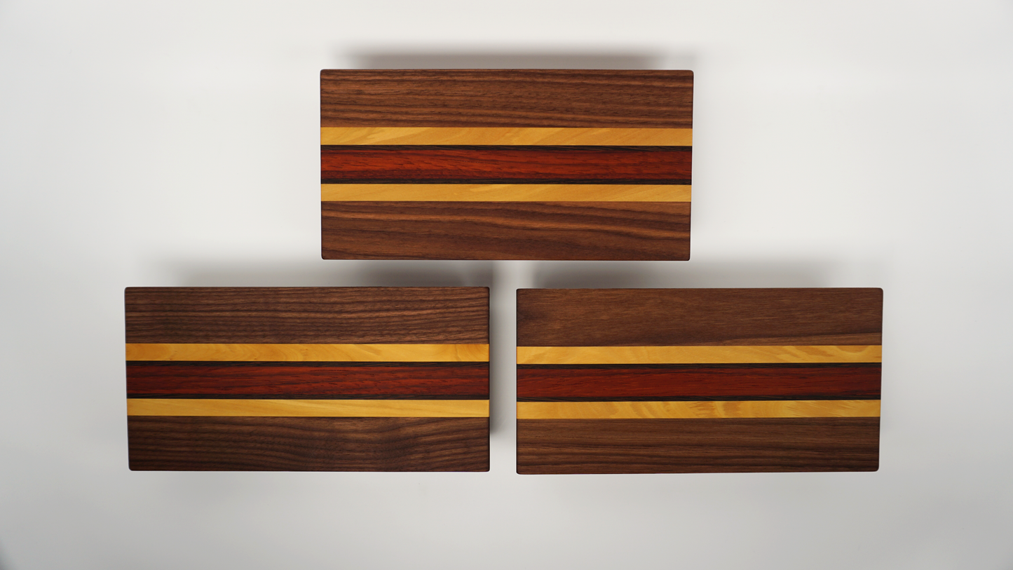 {3} 9.96″ x 5″ Black Walnut+++