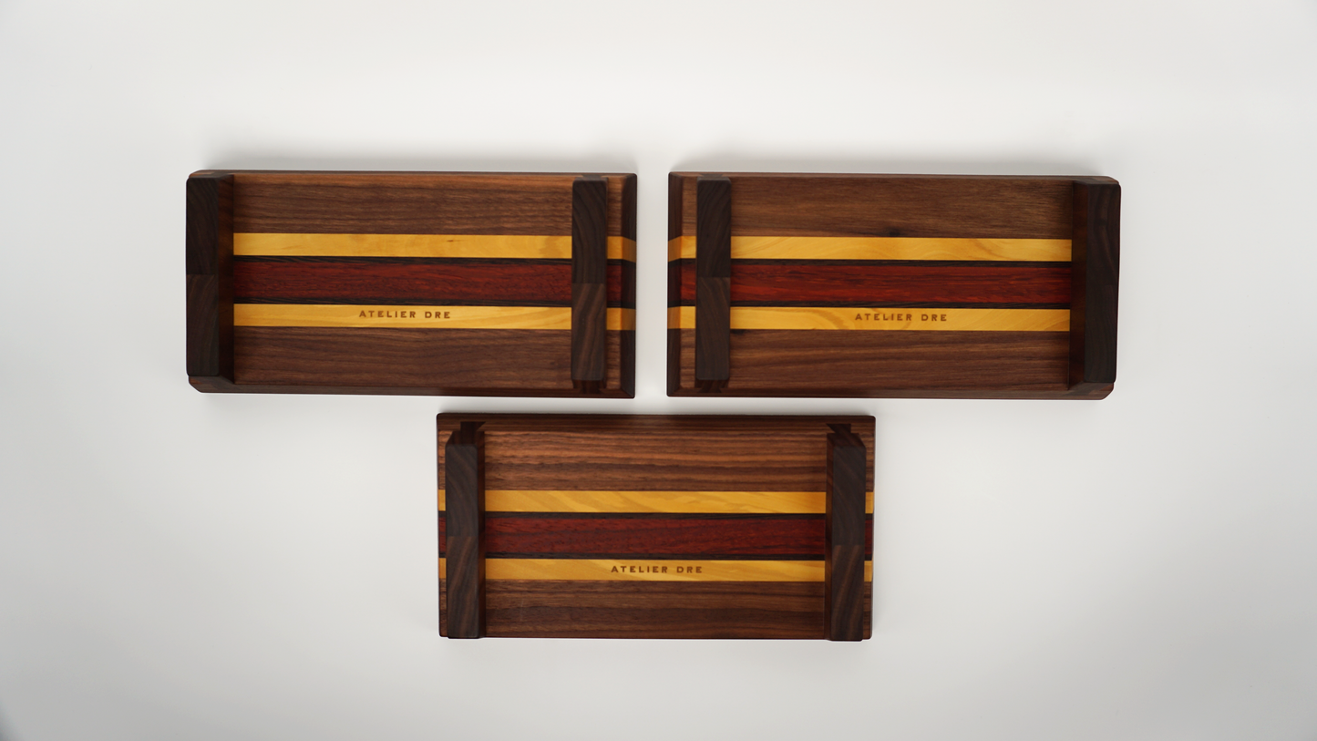 {3} 9.96″ x 5″ Black Walnut+++