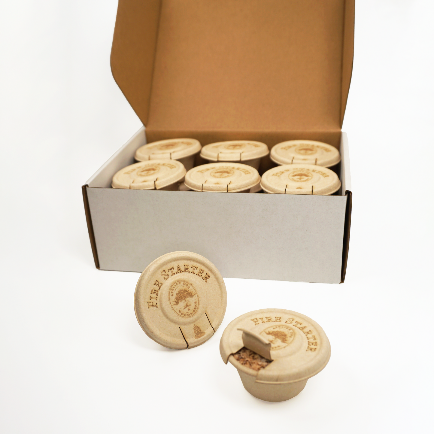 Hardwood Fire Starters {12}