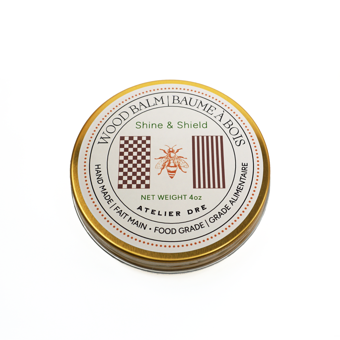 Shine & Shield - 4oz Wood balm conditioner