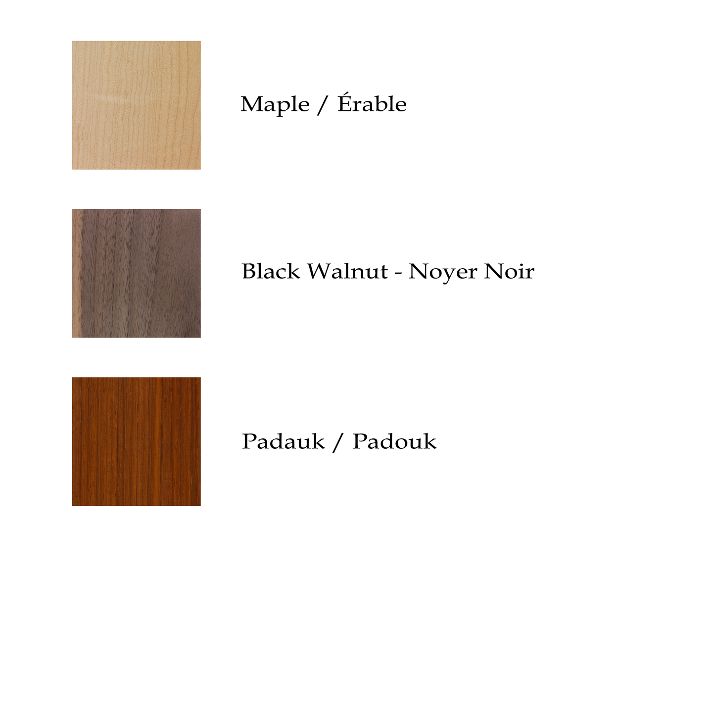 18″ x 11″ x 1.5″ Padauk++