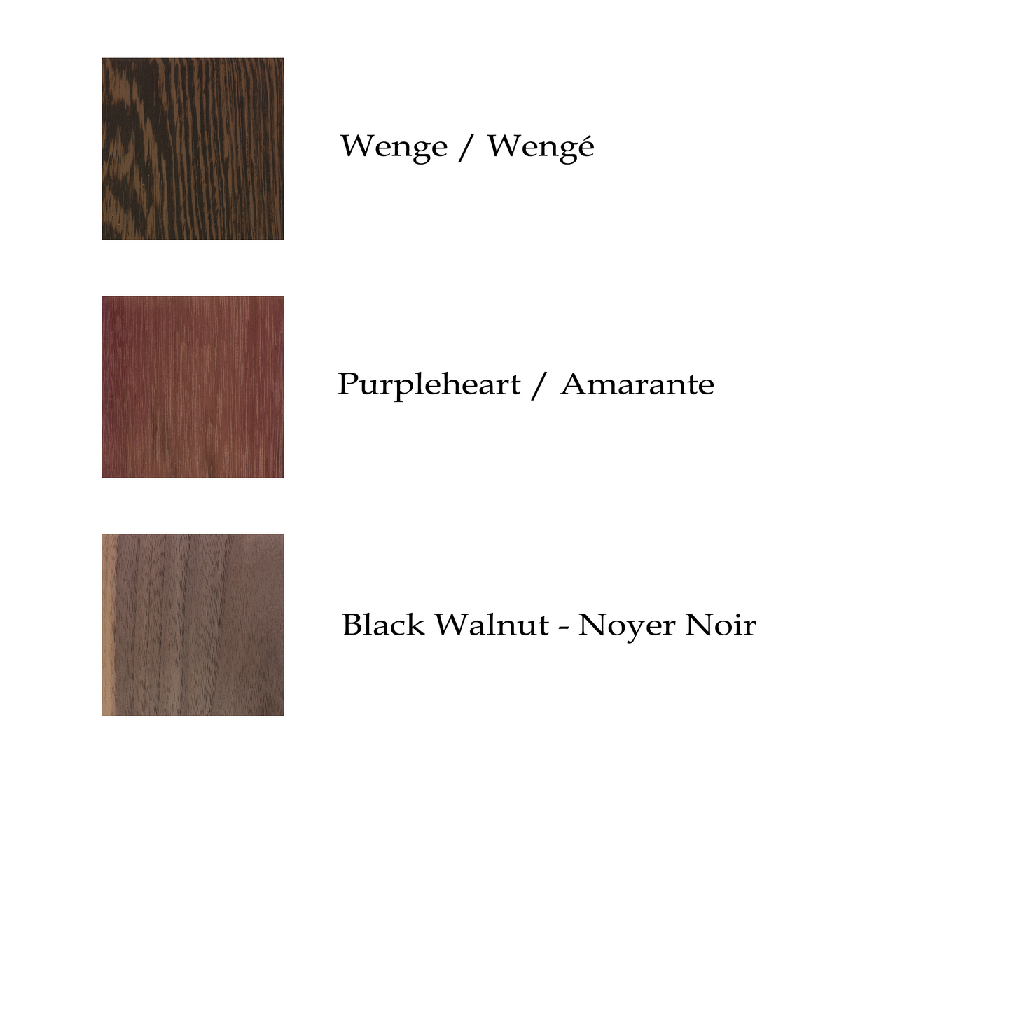 18″ x 11″ x 1.5″ Black Walnut++
